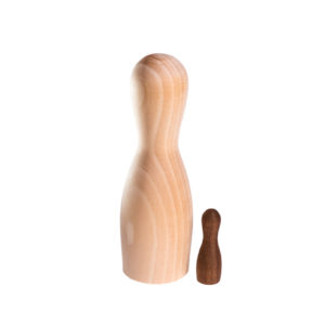 pišlická panenka - dřevěná hračka