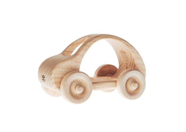 dřevěné auto